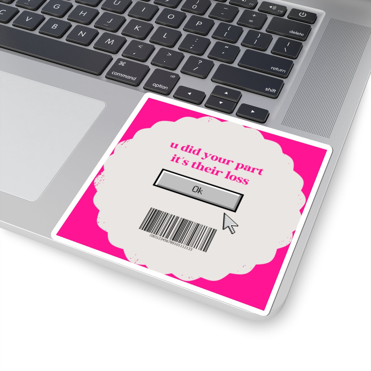Protocol MB-001: Their Loss - Kiss-Cut Stickers
