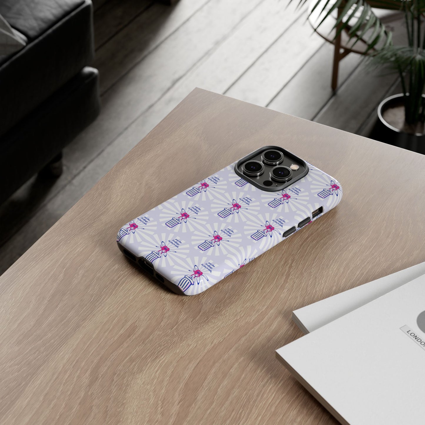 Protocol MB-003: Trash ahh feelings - Phone Case