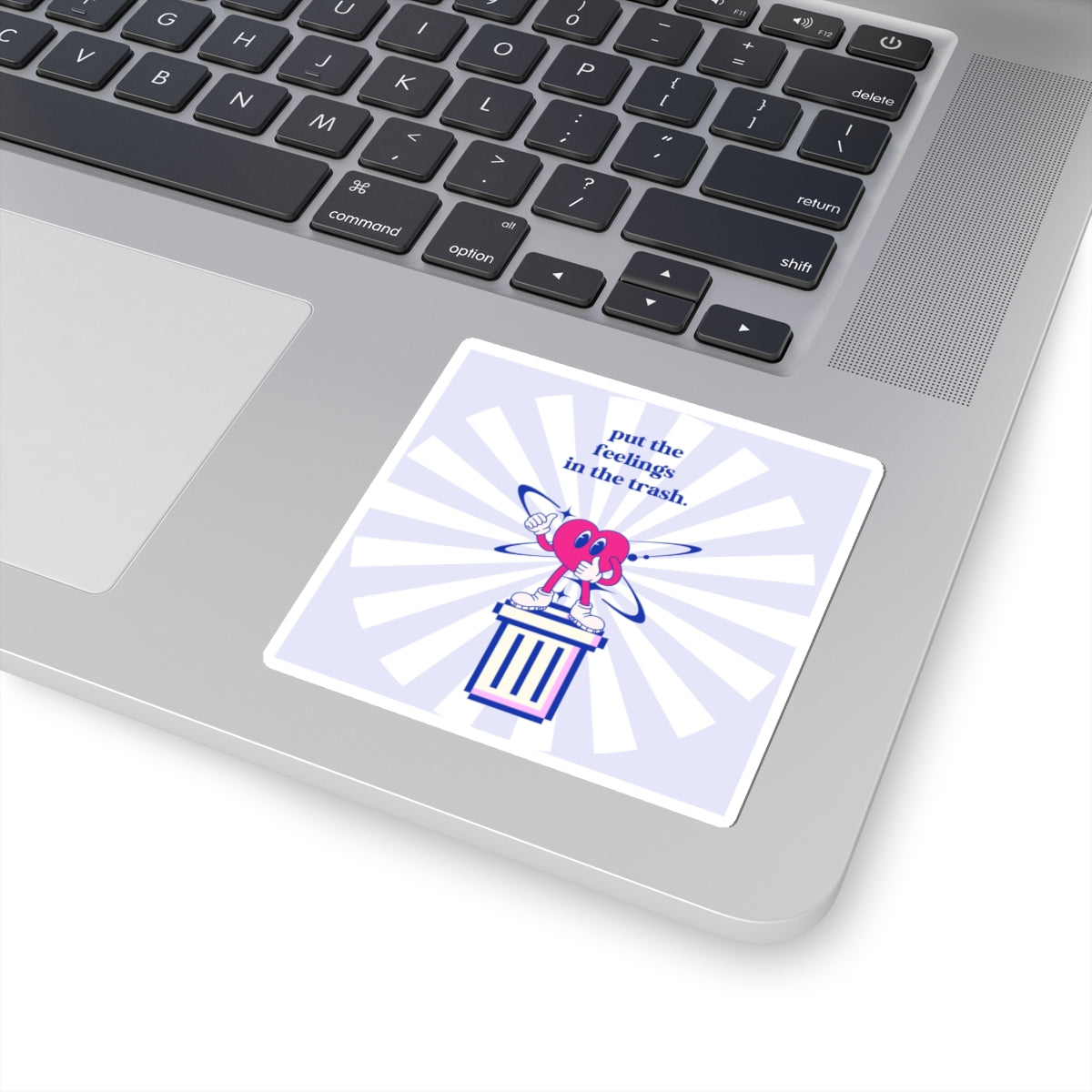 Protocol MB-003: Trash Ahh Feelings- Kiss-Cut Stickers