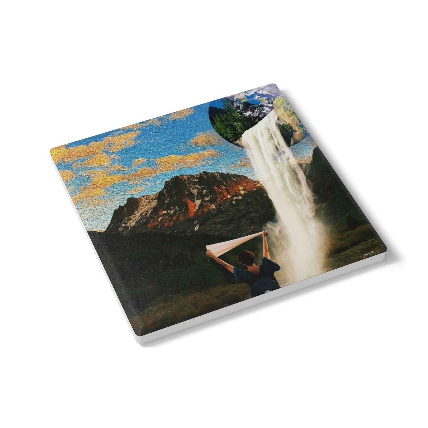 SP-001: World of dreams - Ceramic Coaster