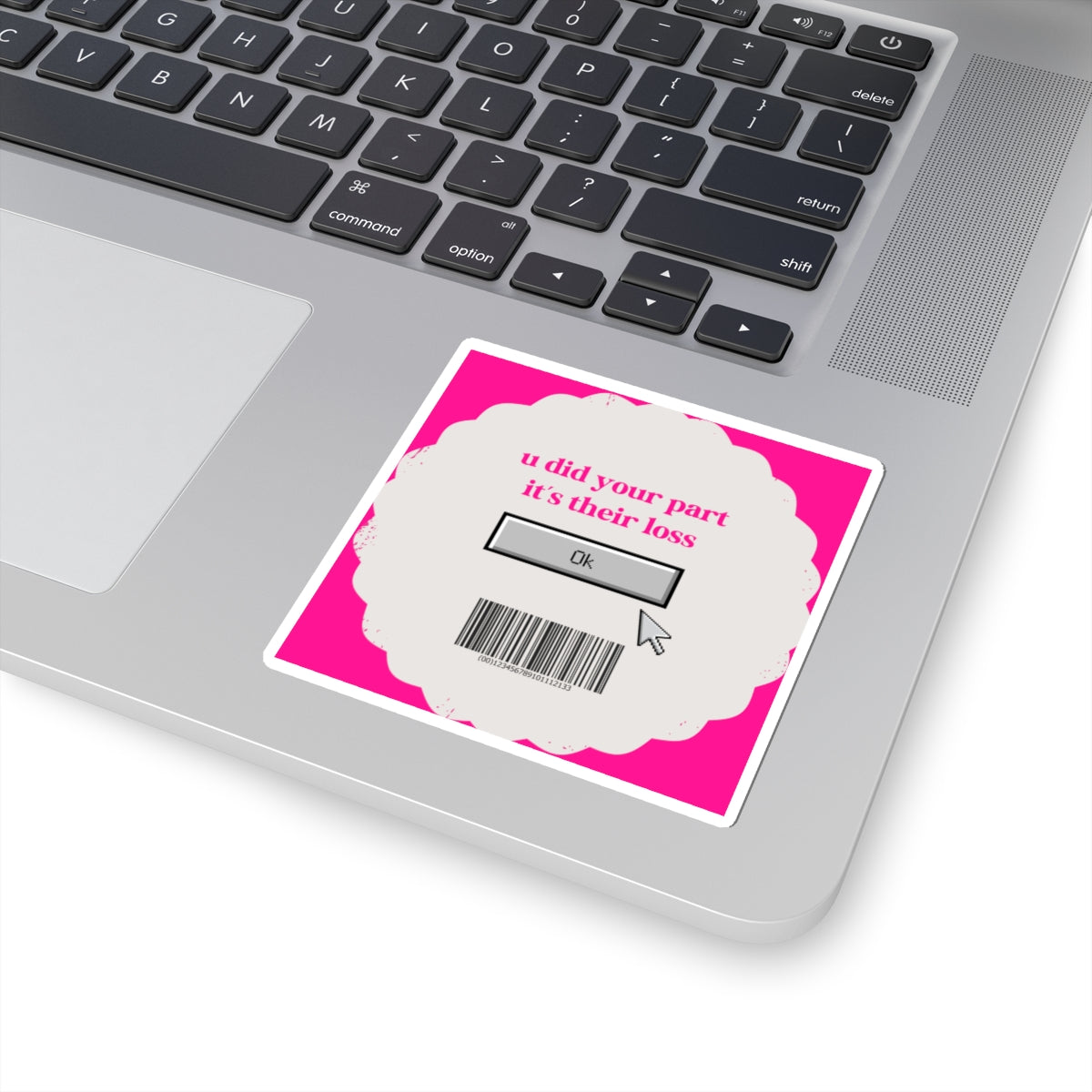 Protocol MB-001: Their Loss - Kiss-Cut Stickers