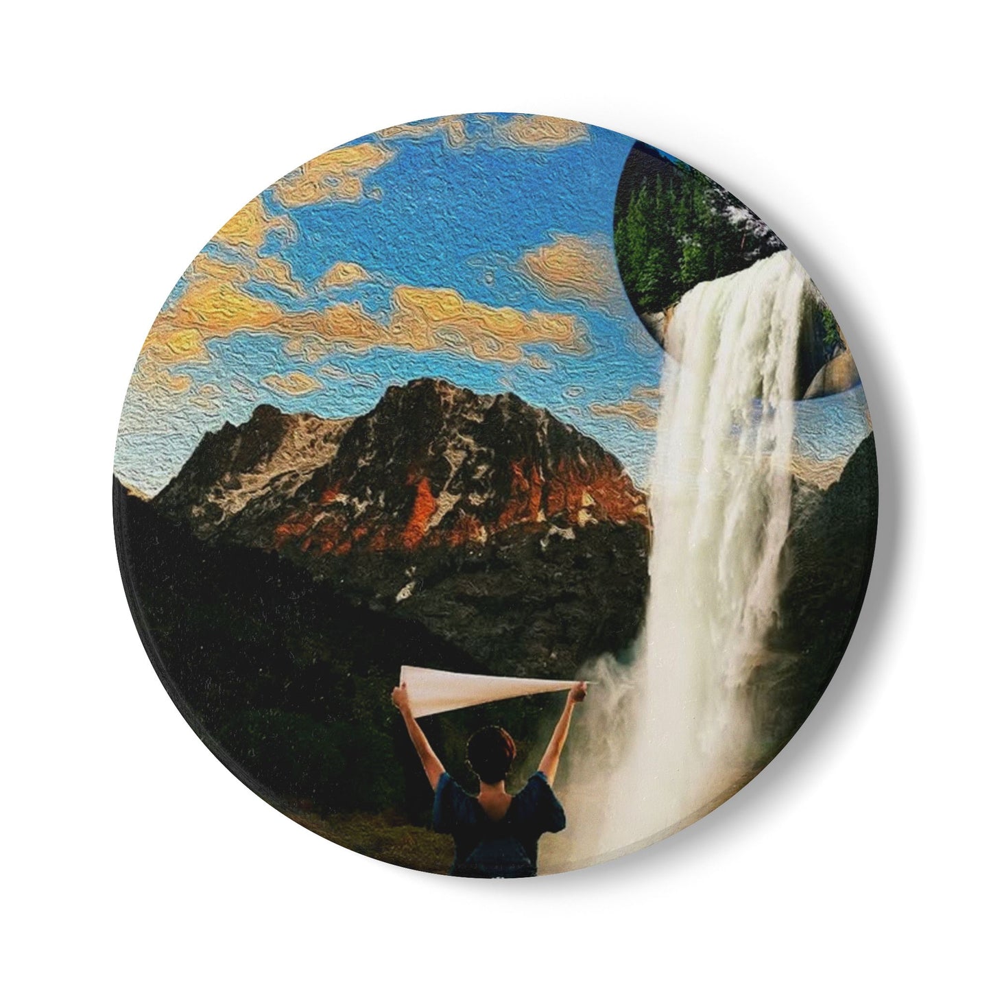 SP-001: World of dreams - Ceramic Coaster