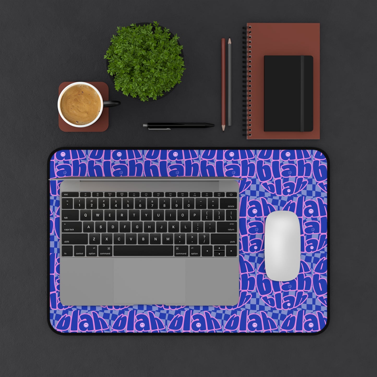 Protocol MB-004: You Talk Too Much - Desk Mat