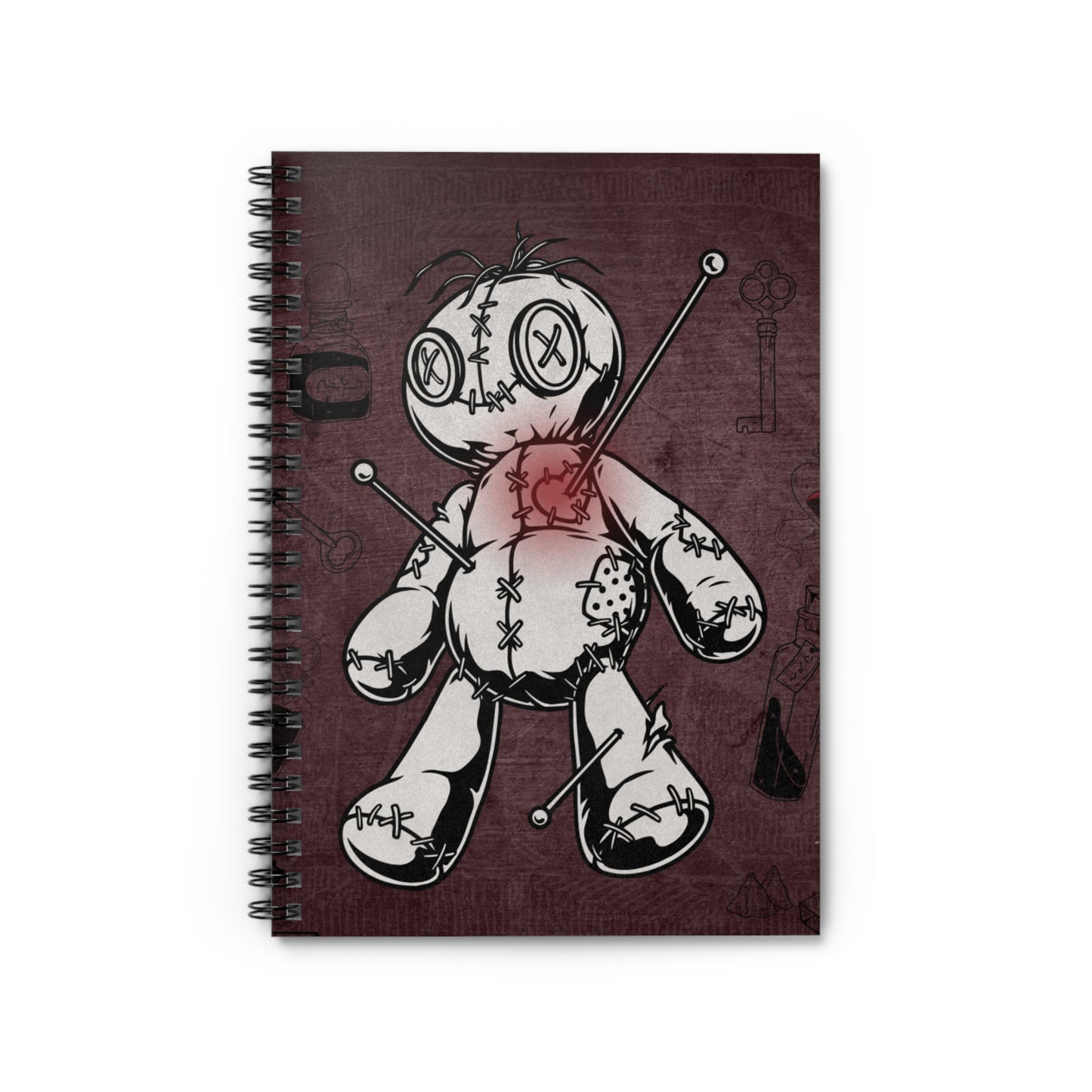 Protocol CR-004: love’s wrath – Spiral Notebook