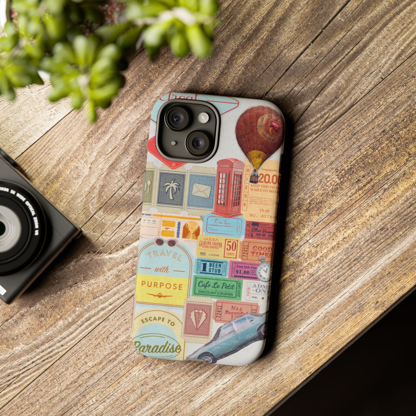 Protocol TA-004: Traveler’s Quarrel - Phone Case