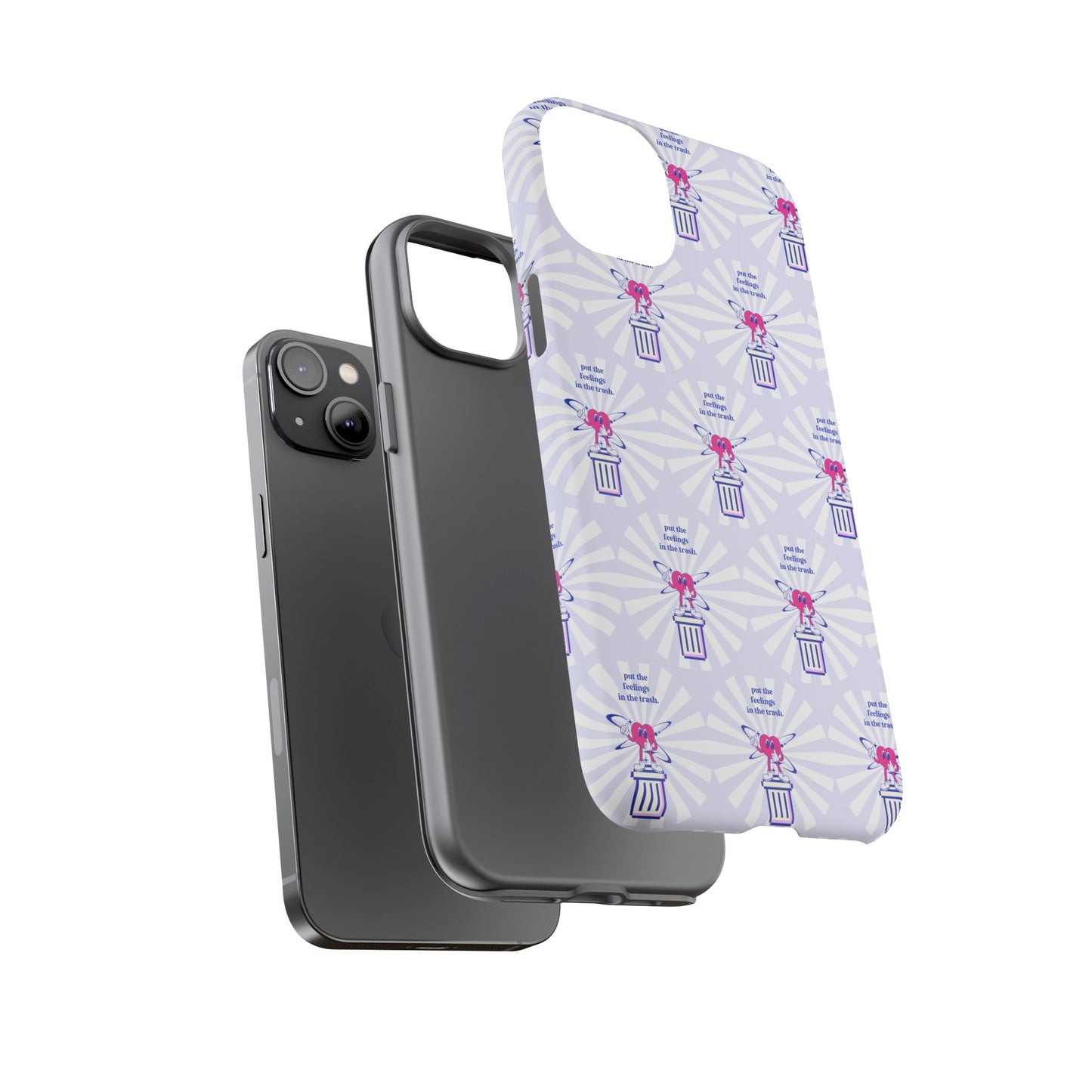 Protocol MB-003: Trash ahh feelings - Phone Case