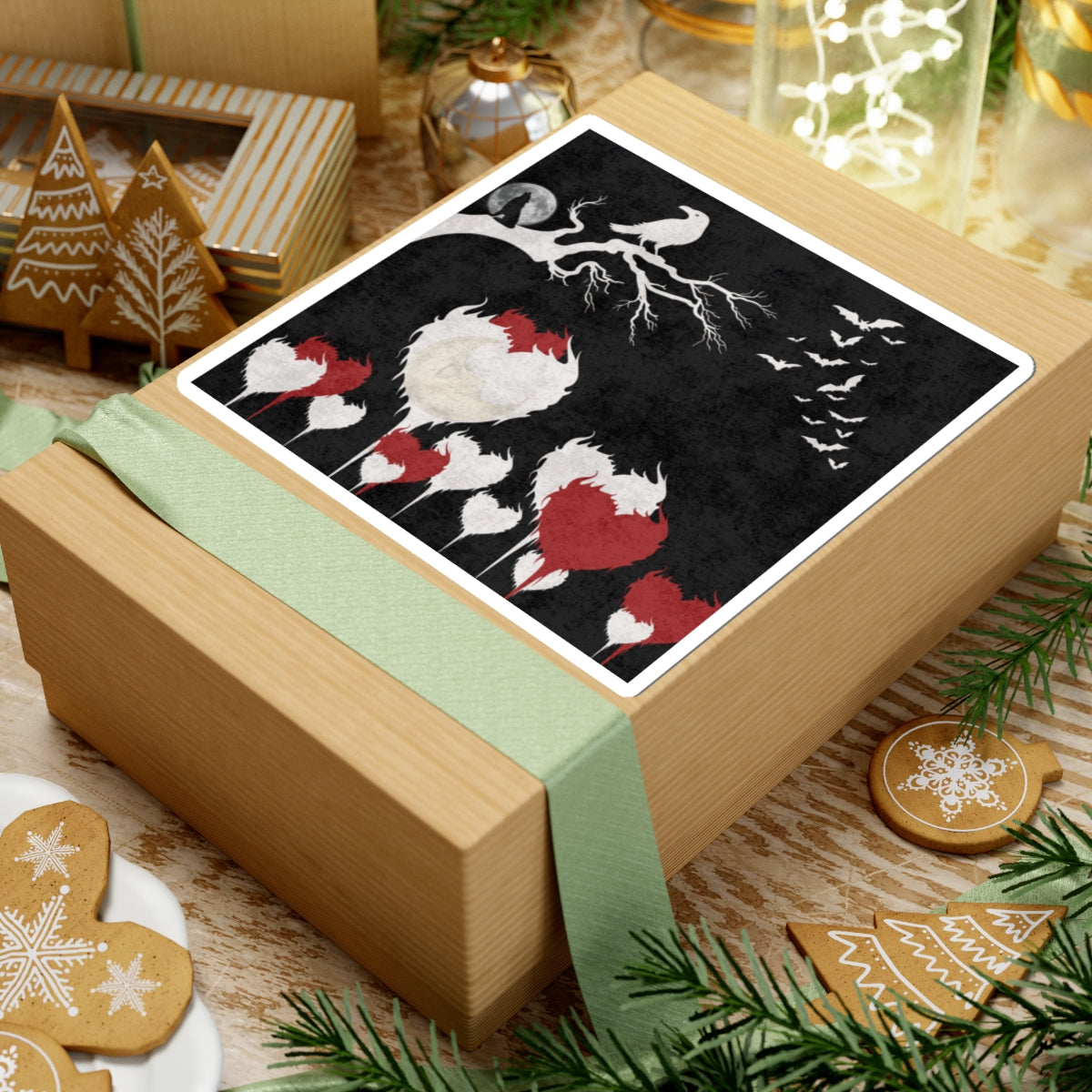 Protocol CR-001: Hollow Affection - Kiss-Cut Stickers