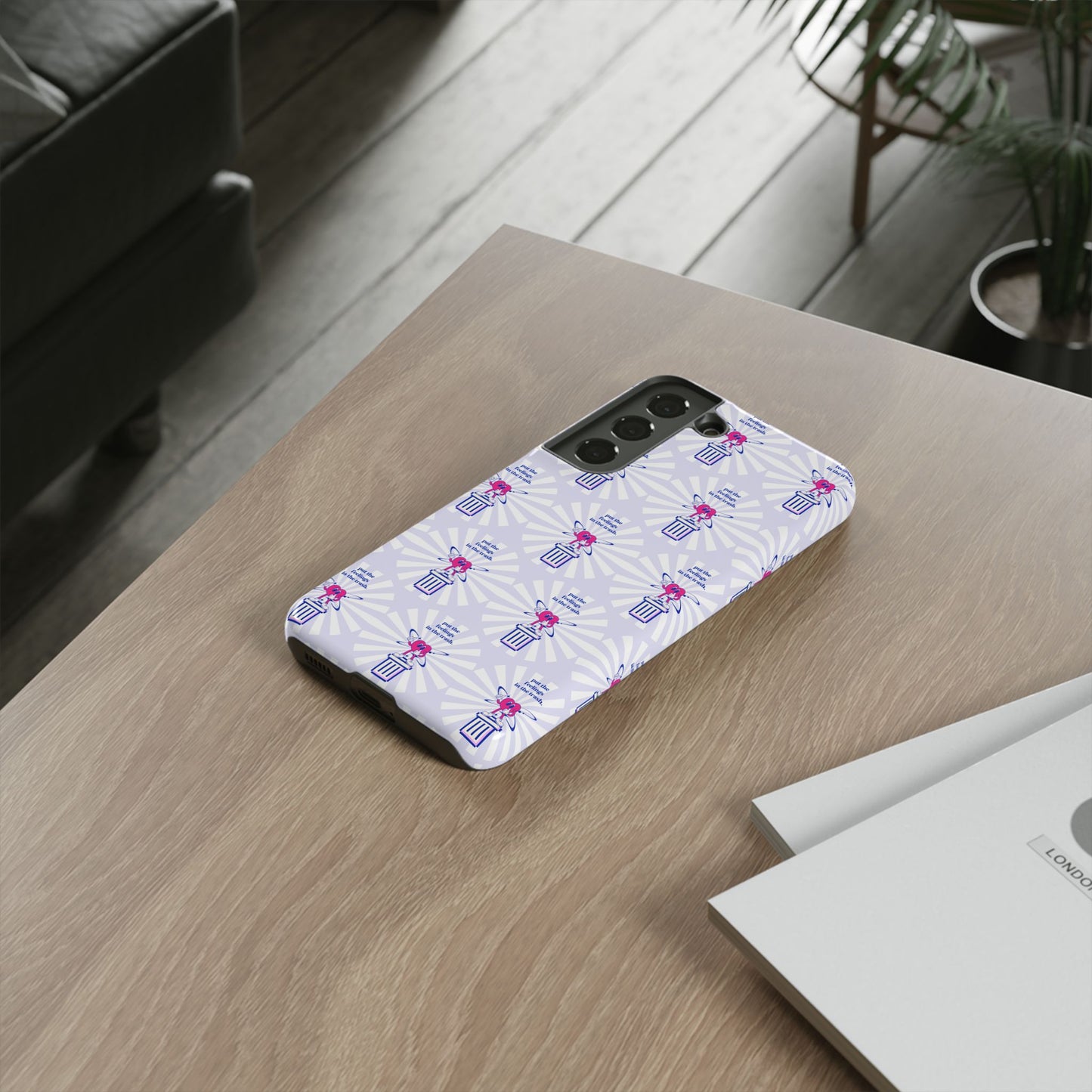 Protocol MB-003: Trash ahh feelings - Phone Case