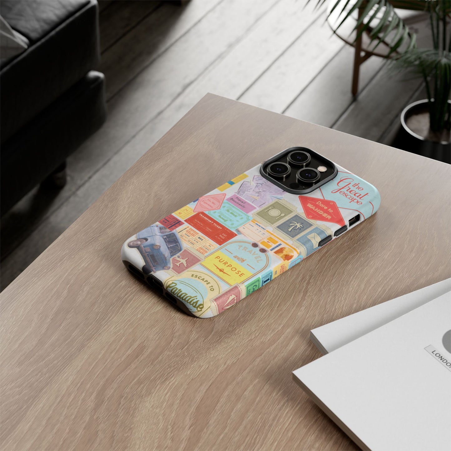 Protocol TA-004: Traveler’s Quarrel - Phone Case #2