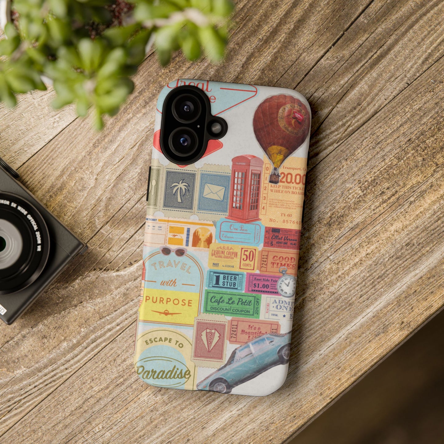 Protocol TA-004: Traveler’s Quarrel - Phone Case