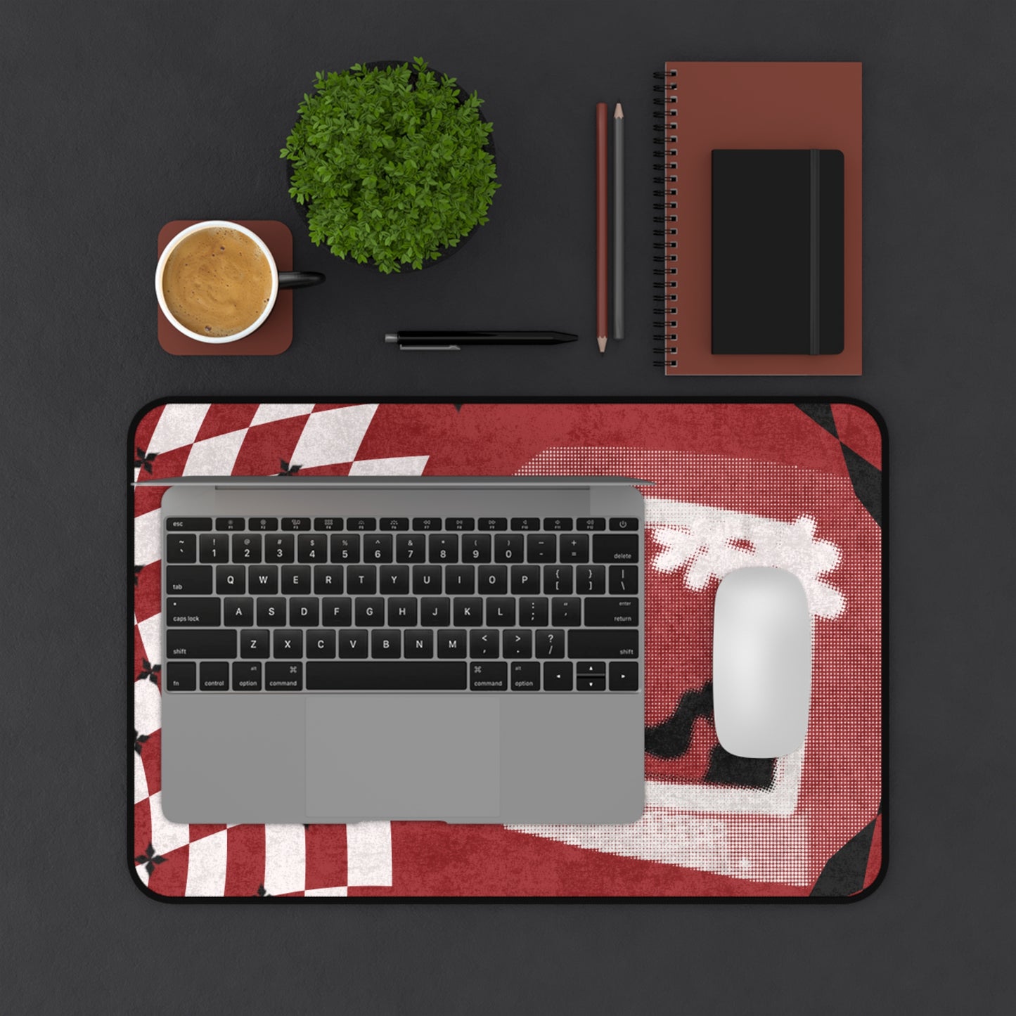 Protocol CR-005: Static Divinity - Desk Mat