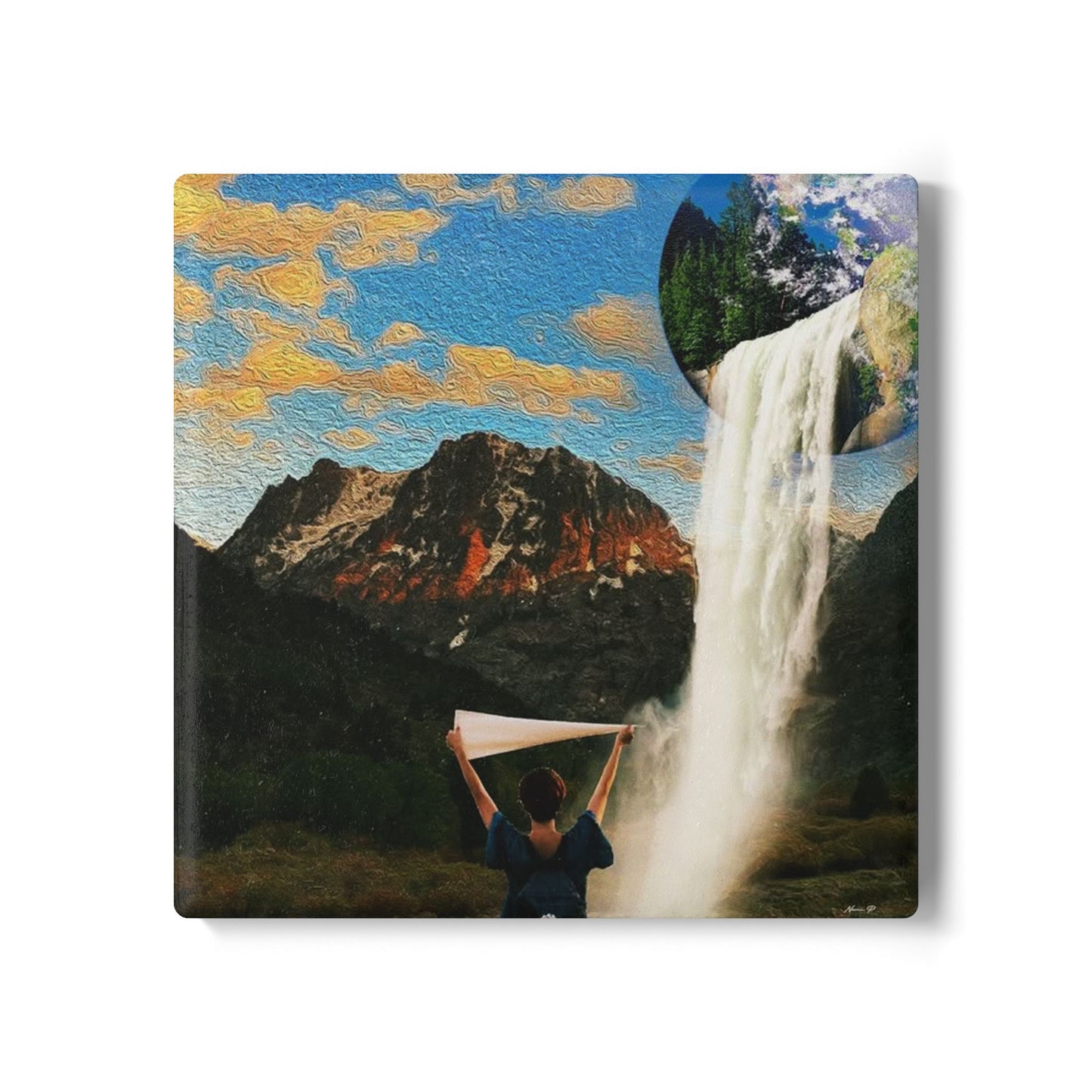 SP-001: World of dreams - Ceramic Coaster