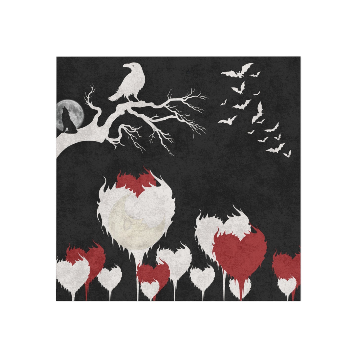 Protocol CR-001: Hollow Affection - Square Magnet