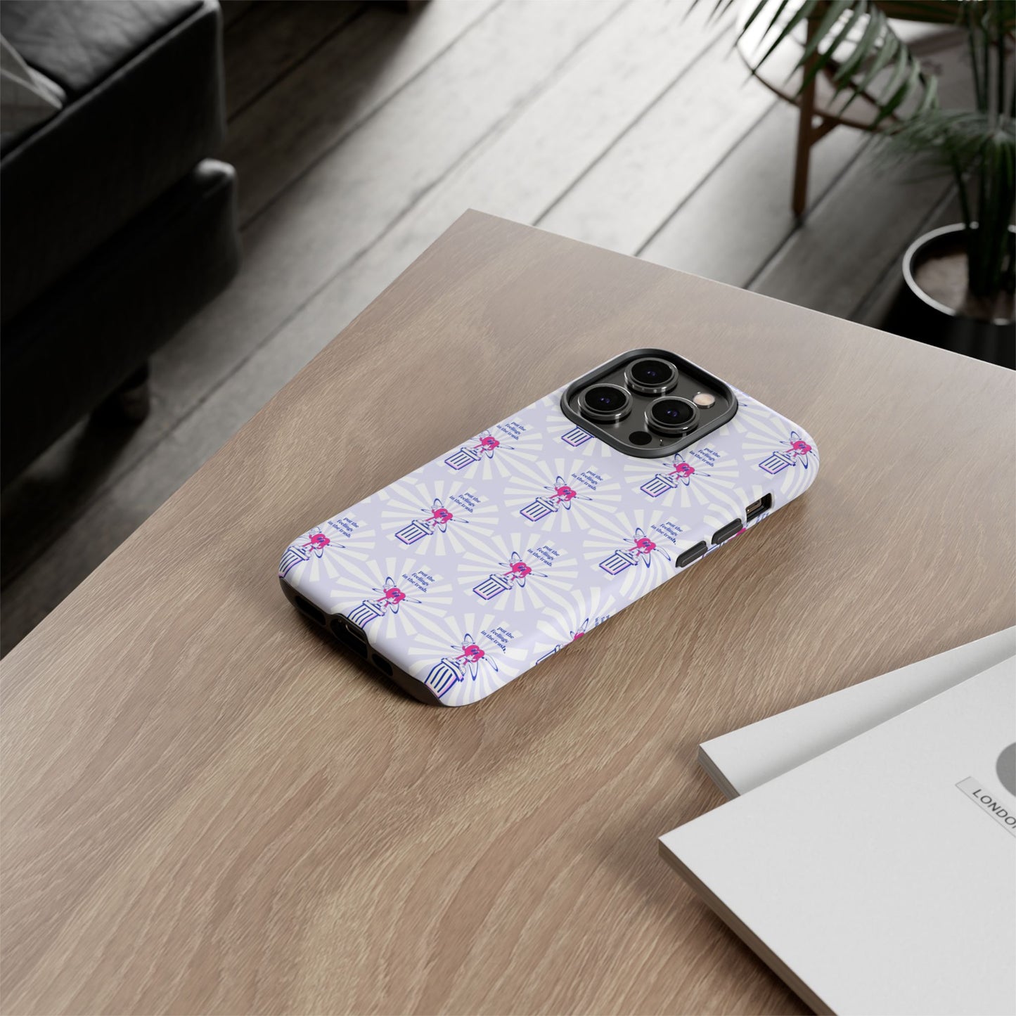 Protocol MB-003: Trash ahh feelings - Phone Case