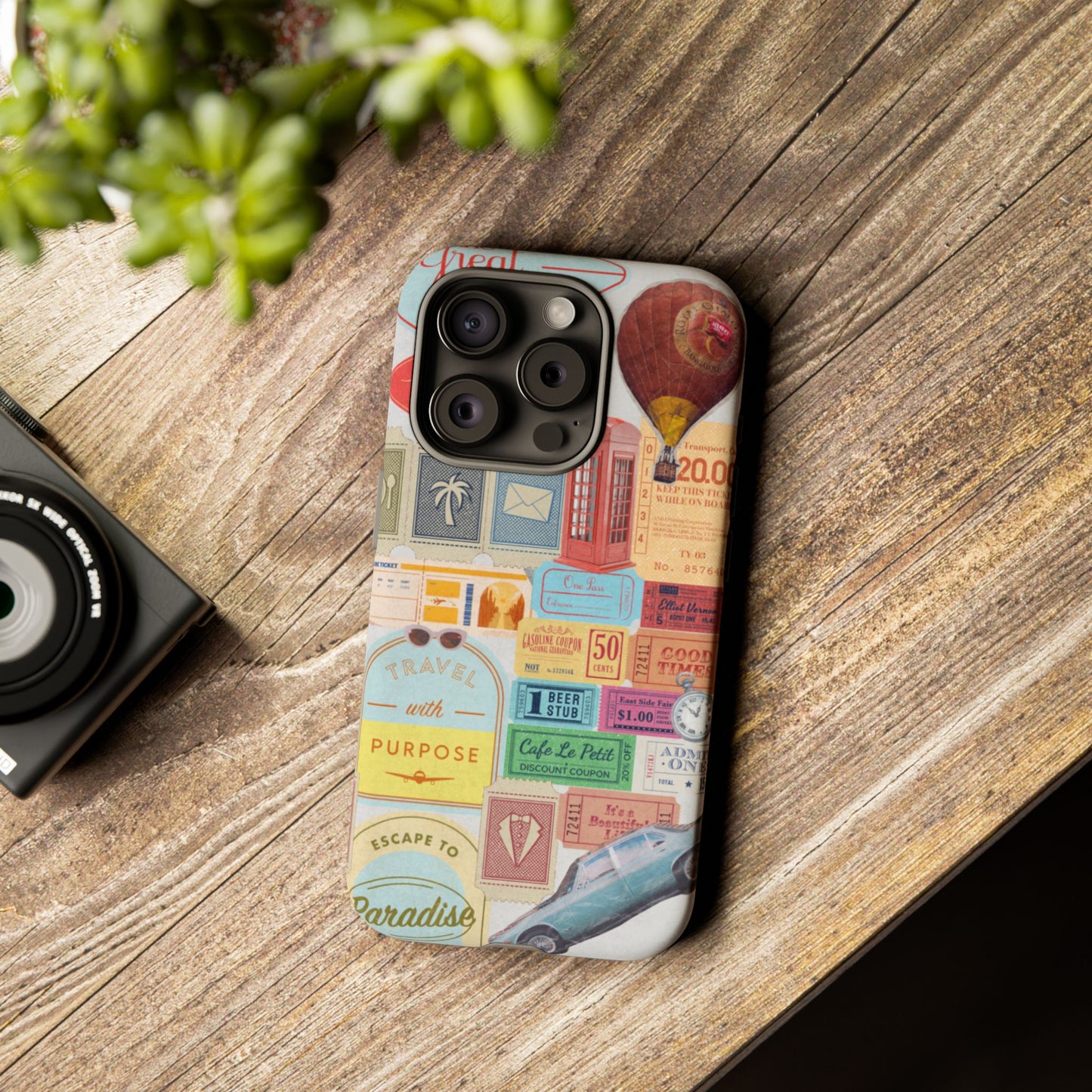 Protocol TA-004: Traveler’s Quarrel - Phone Case