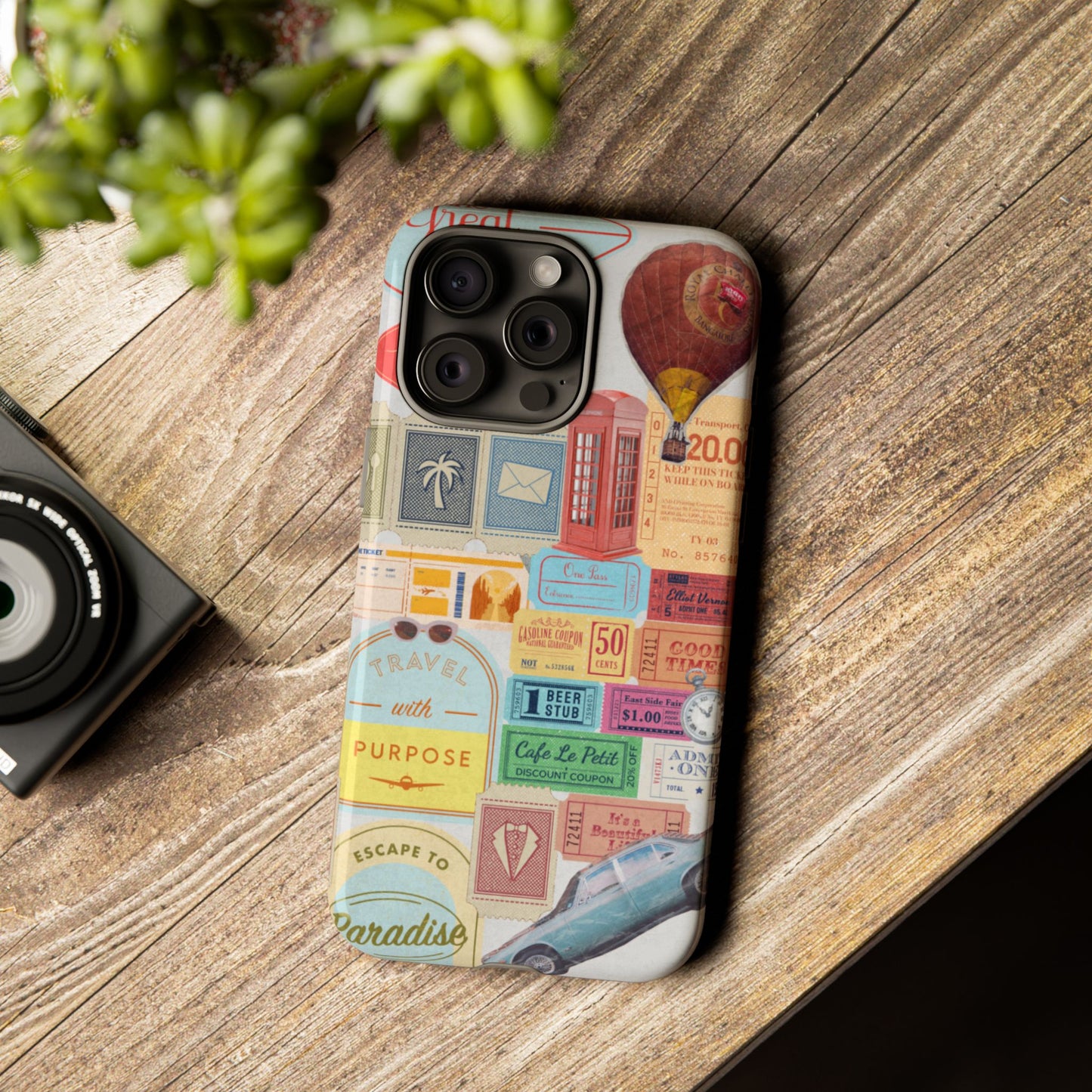 Protocol TA-004: Traveler’s Quarrel - Phone Case