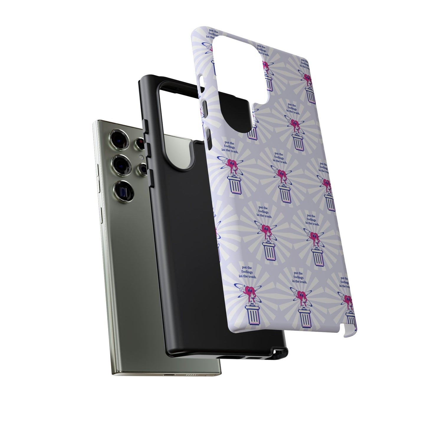 Protocol MB-003: Trash ahh feelings - Phone Case