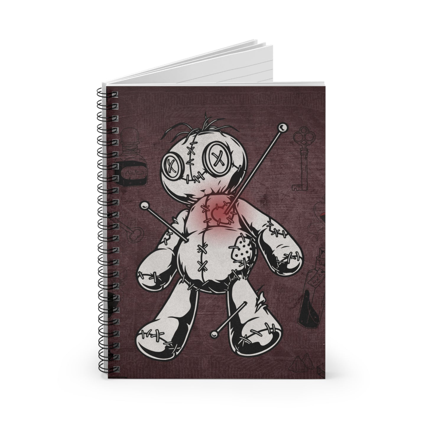 Protocol CR-004: love’s wrath – Spiral Notebook