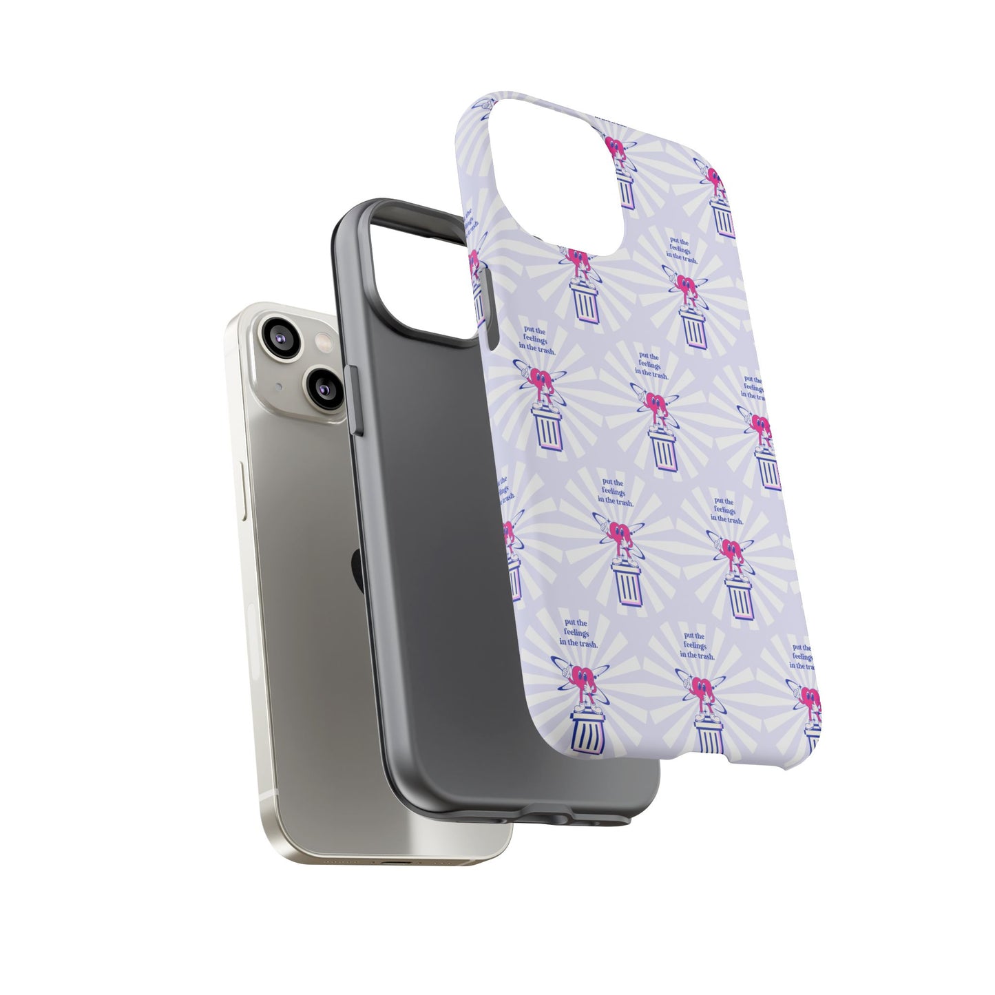Protocol MB-003: Trash ahh feelings - Phone Case