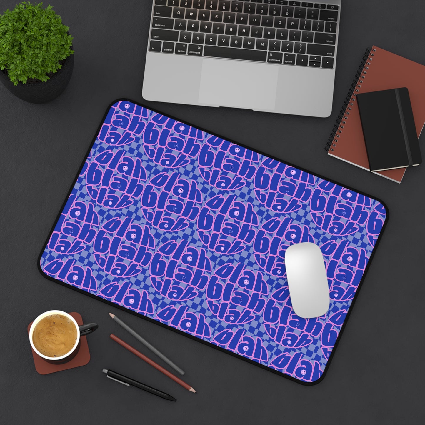 Protocol MB-004: You Talk Too Much - Desk Mat