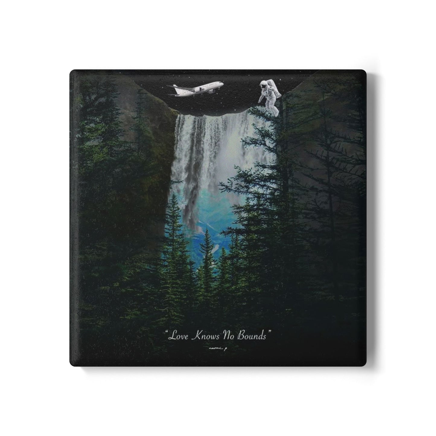 SP-006: Love Knows No Bounds - Ceramic Coaster