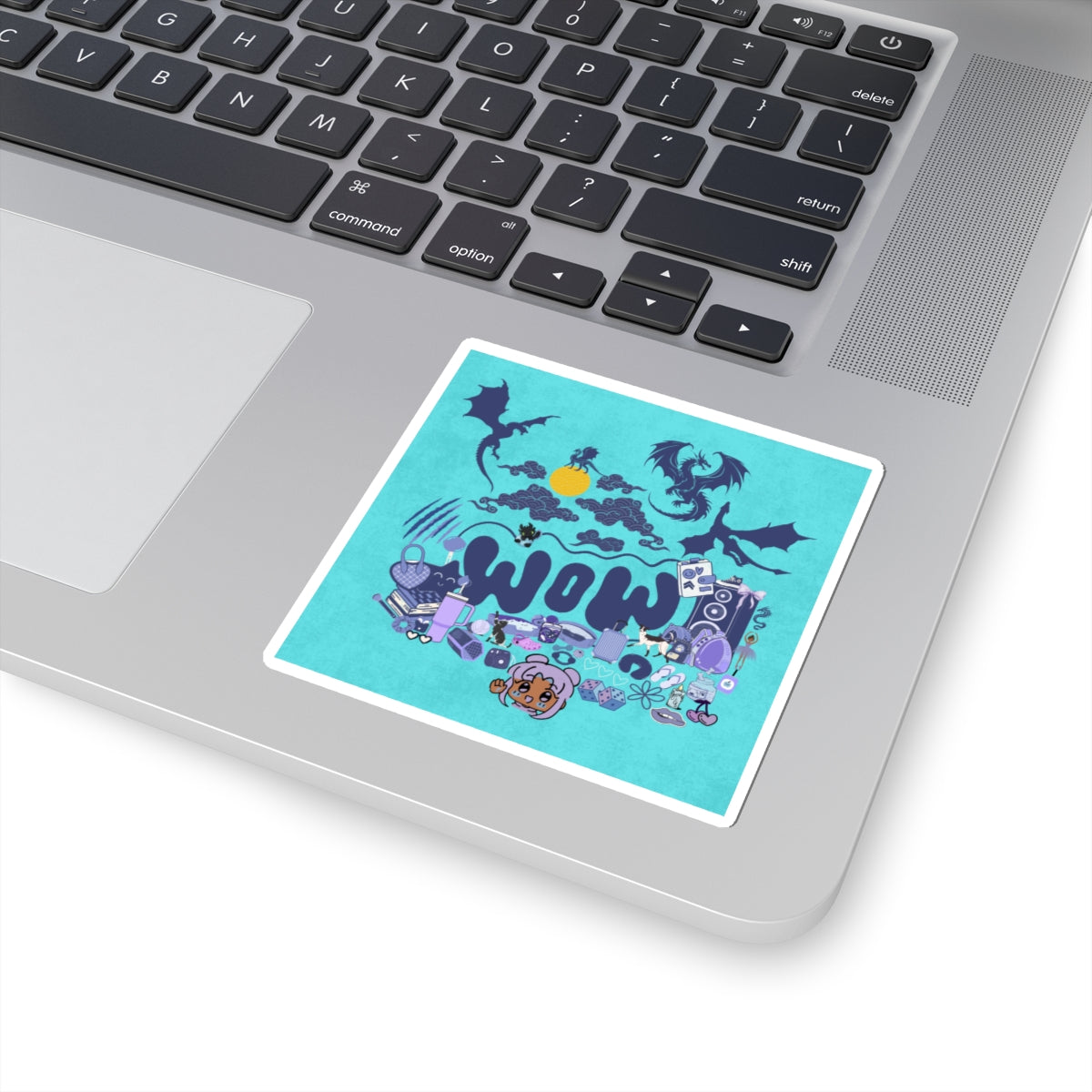 Protocol EW-012: Wander Girl - Kiss-Cut Stickers