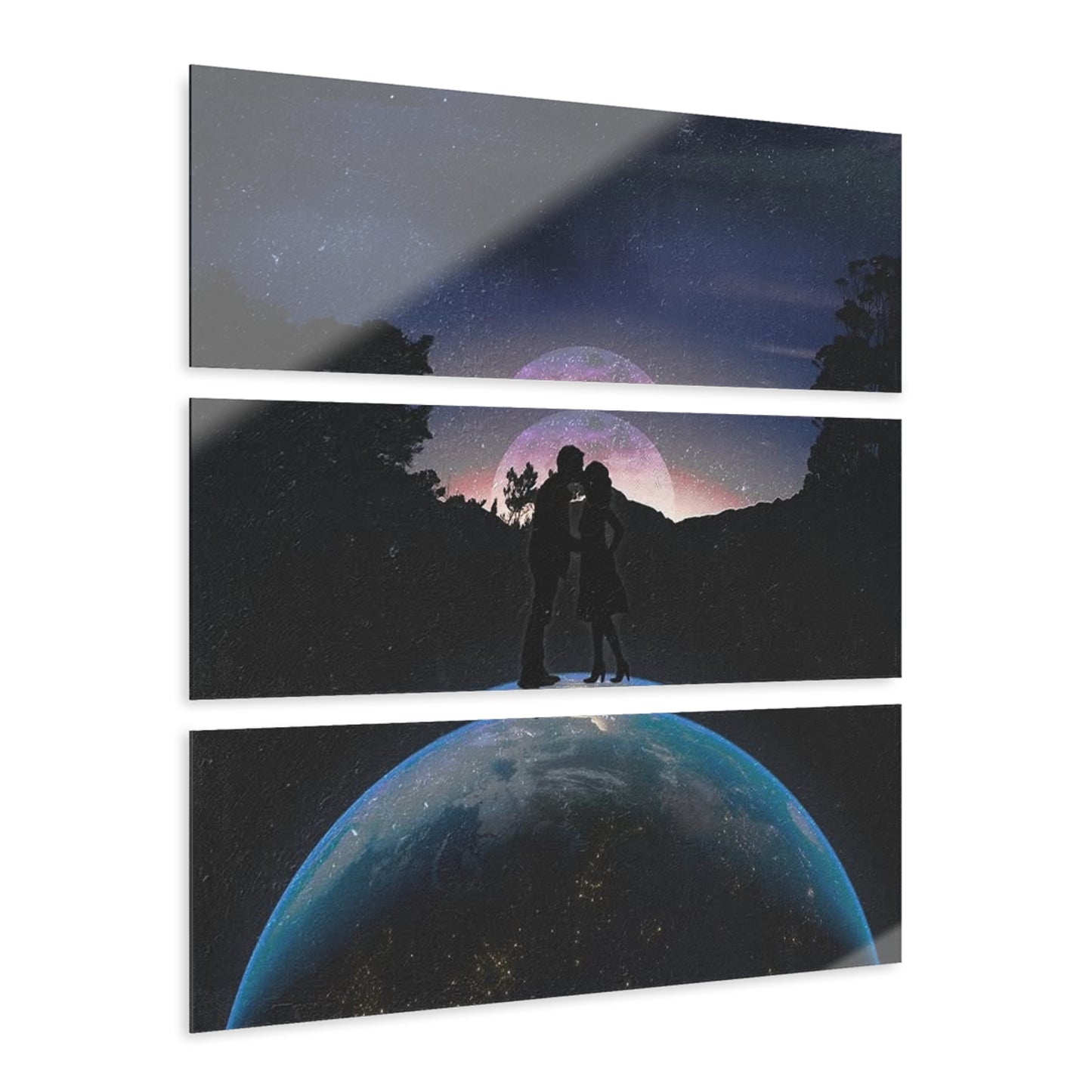 SP-007: Us against the world - Acrylic Wall Art