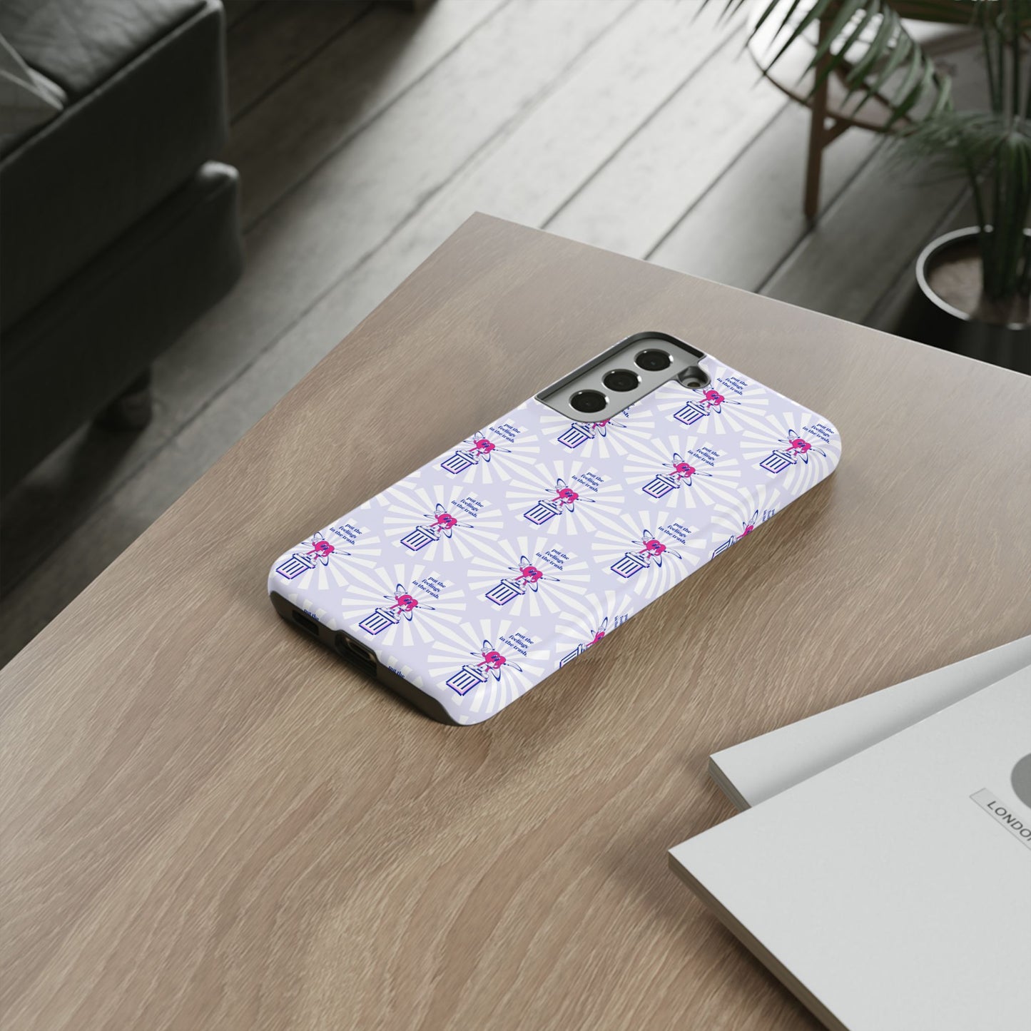 Protocol MB-003: Trash ahh feelings - Phone Case