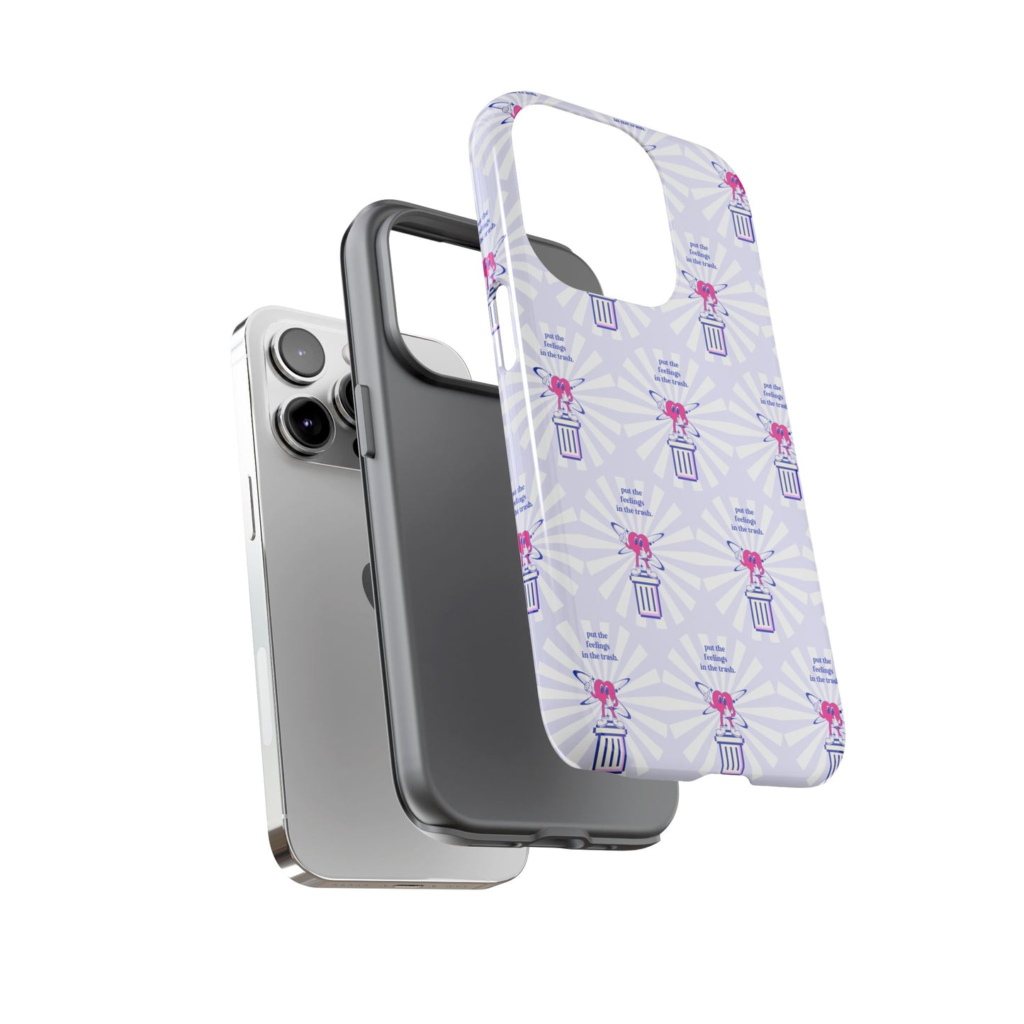 Protocol MB-003: Trash ahh feelings - Phone Case