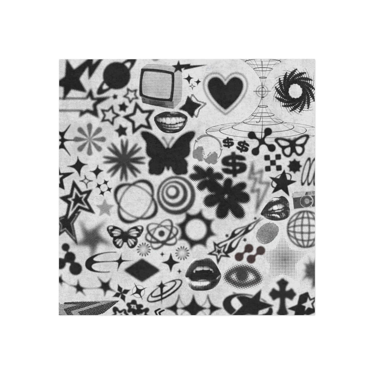 Protocol TA-002: Y2K Love - Square Magnet