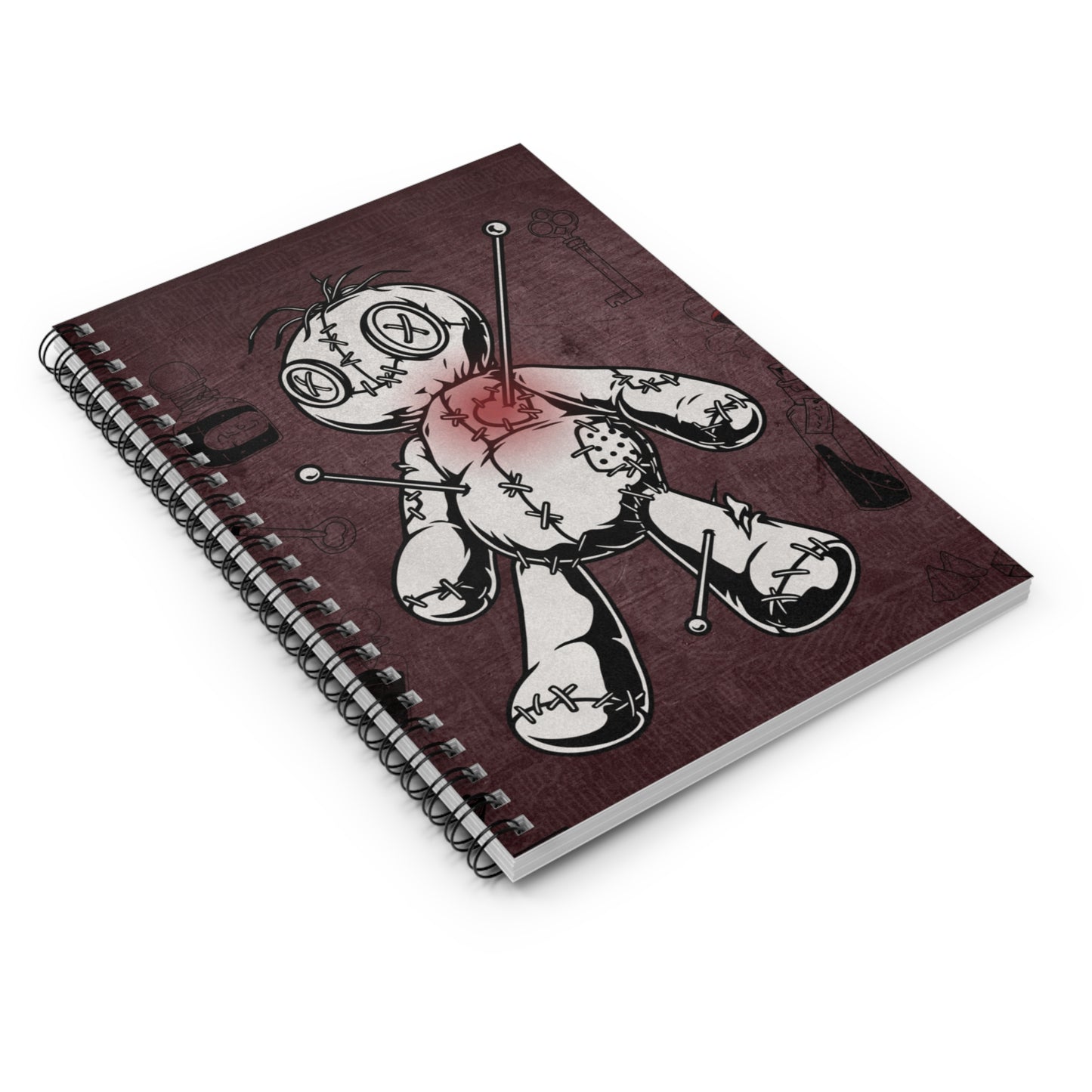 Protocol CR-004: love’s wrath – Spiral Notebook