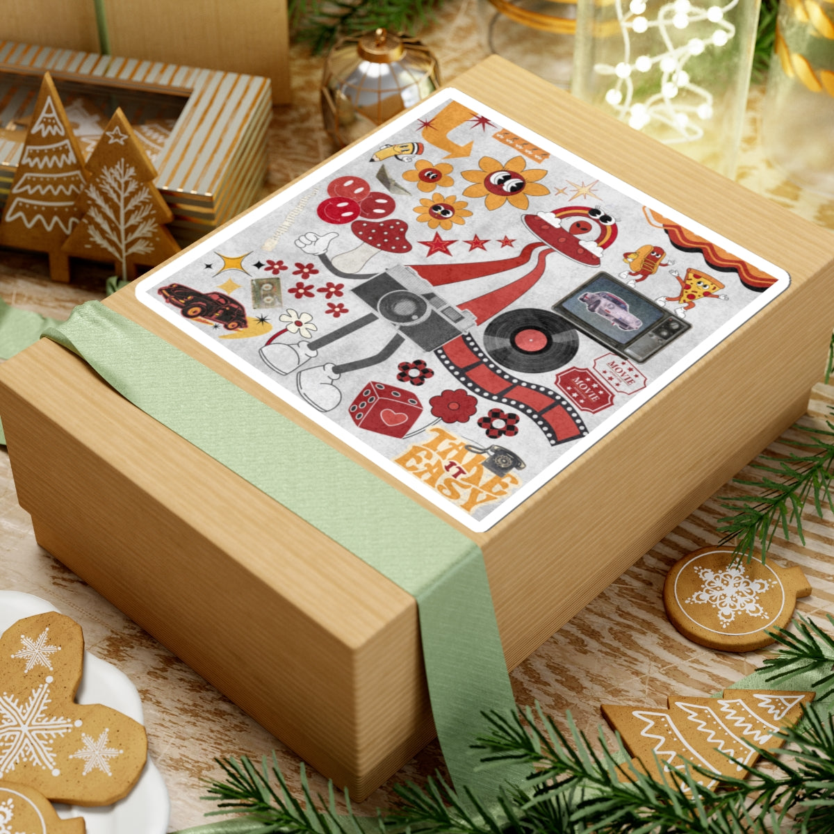 Protocol TA-003: Vintage Dream - Kiss-Cut Stickers