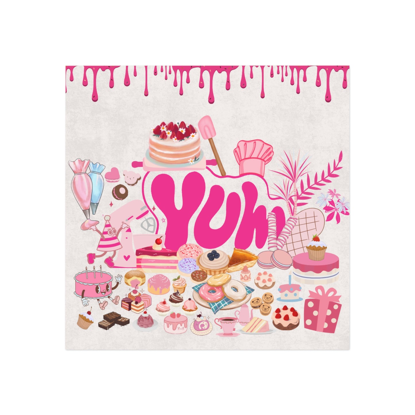 Protocol EW-010: Pastry Power - Square Magnet