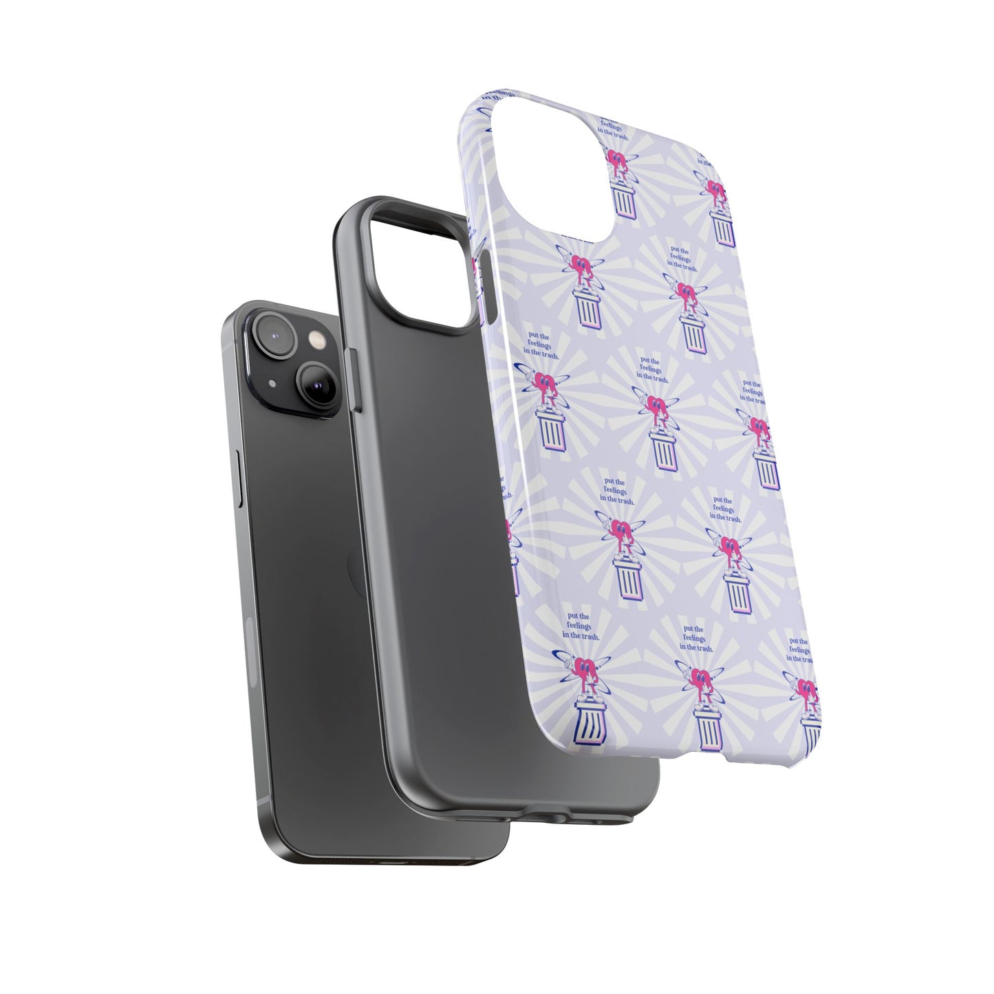 Protocol MB-003: Trash ahh feelings - Phone Case