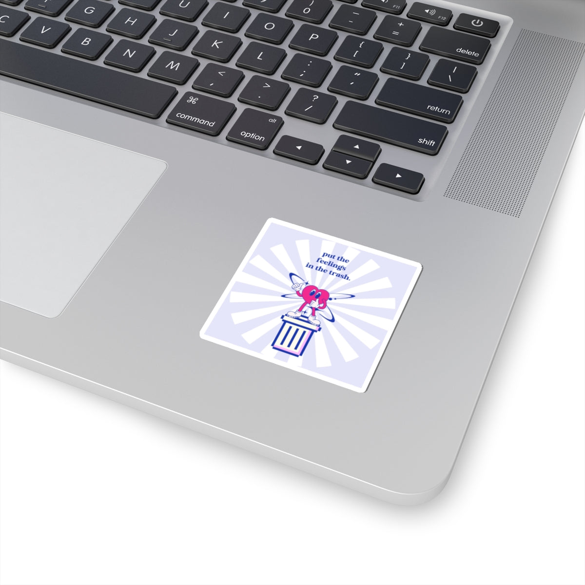 Protocol MB-003: Trash Ahh Feelings- Kiss-Cut Stickers