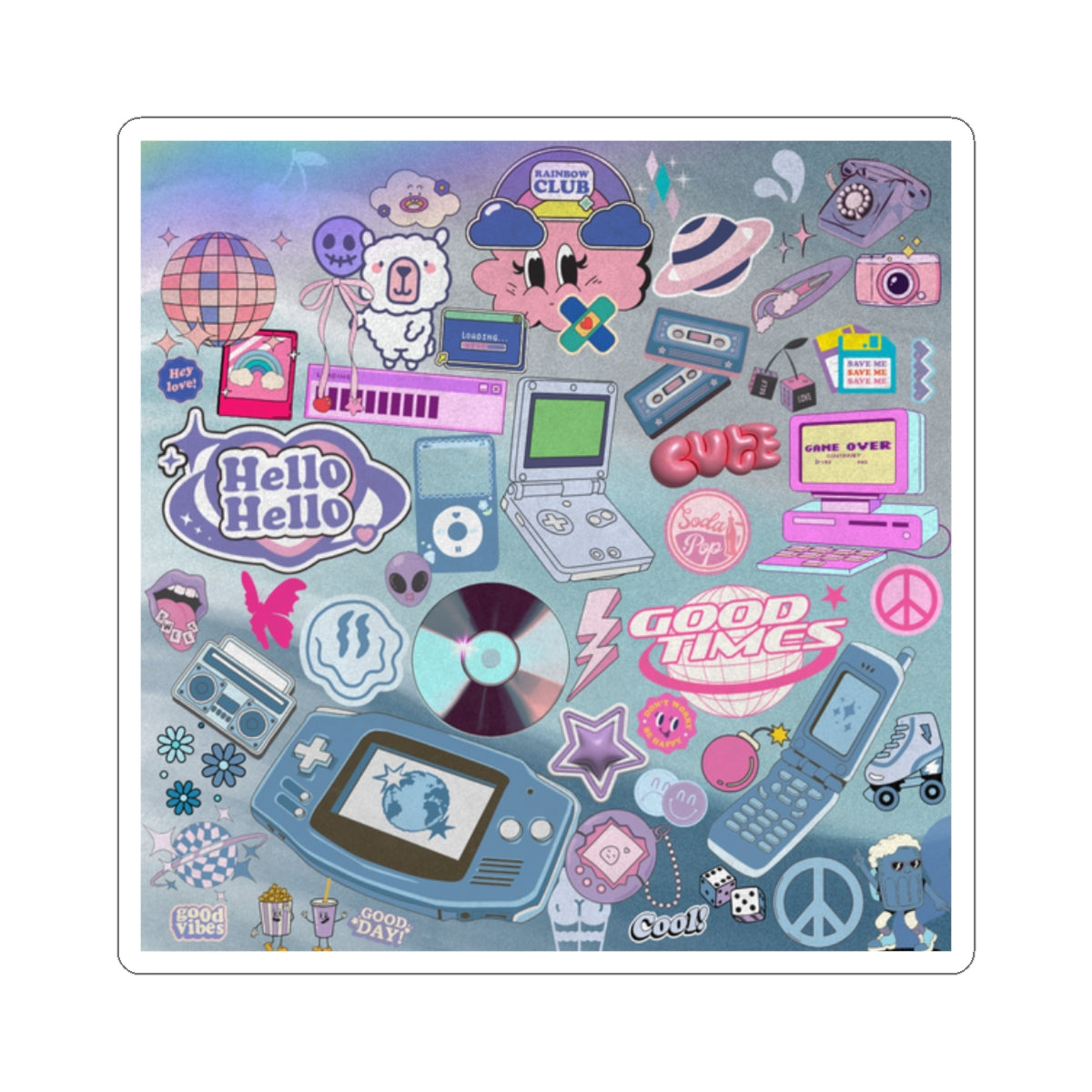 Protocol TA-001: MISC I - Kiss-Cut Stickers