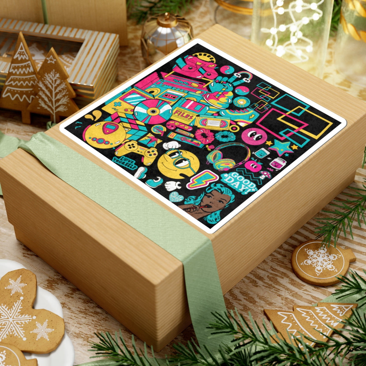 Protocol TA-005: Retroactive - Kiss-Cut Stickers