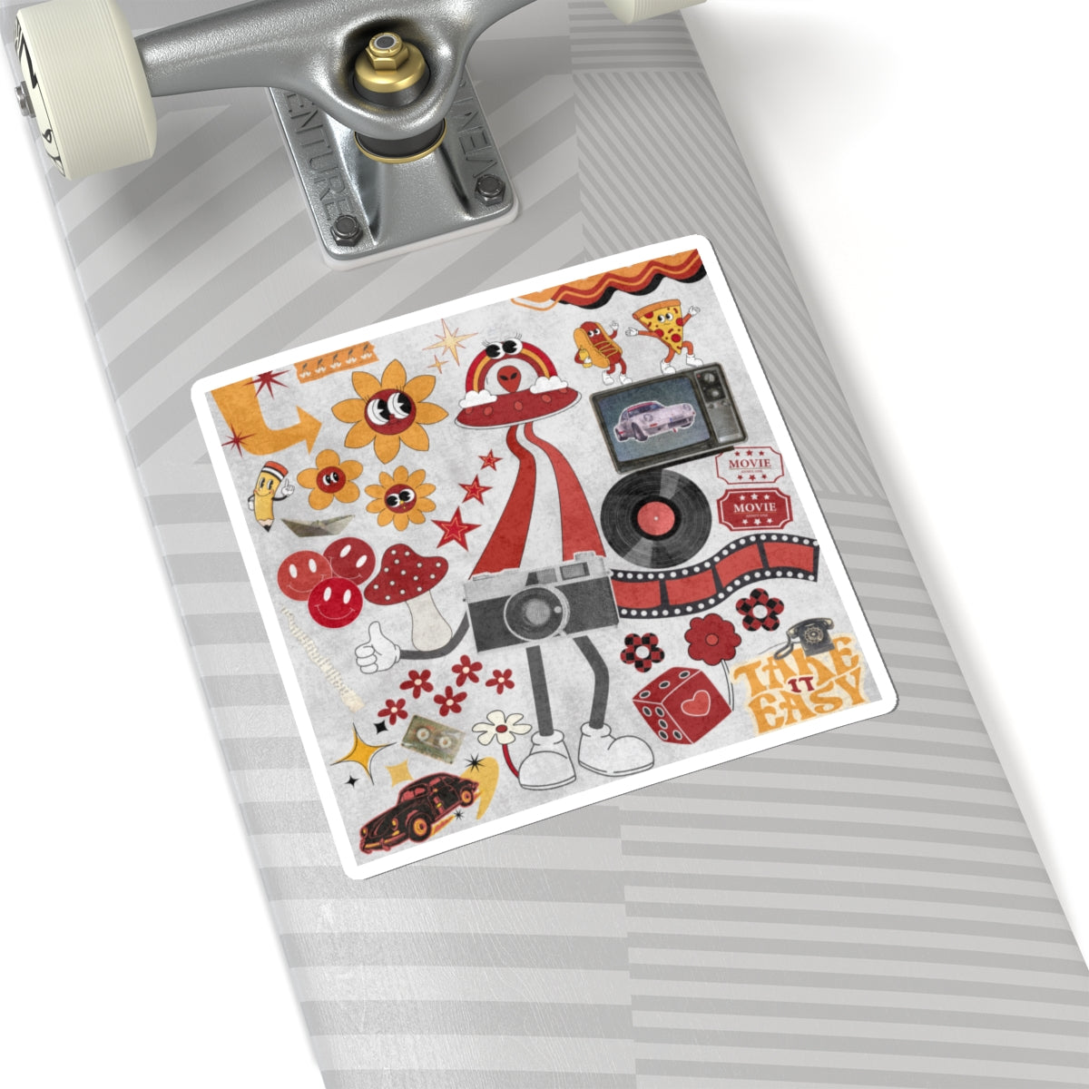 Protocol TA-003: Vintage Dream - Kiss-Cut Stickers