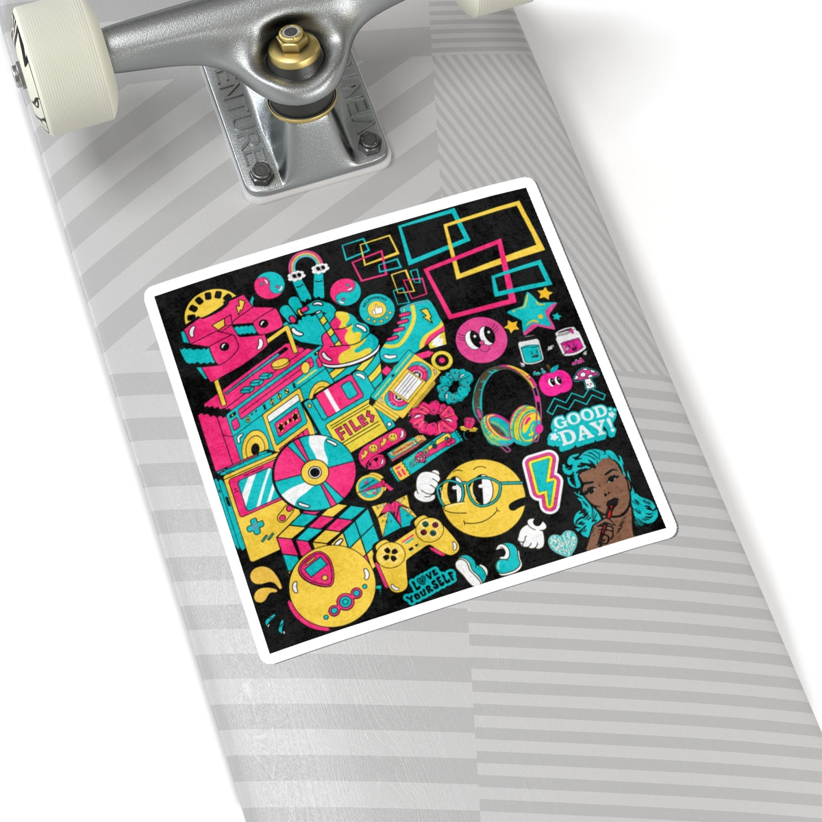 Protocol TA-005: Retroactive - Kiss-Cut Stickers