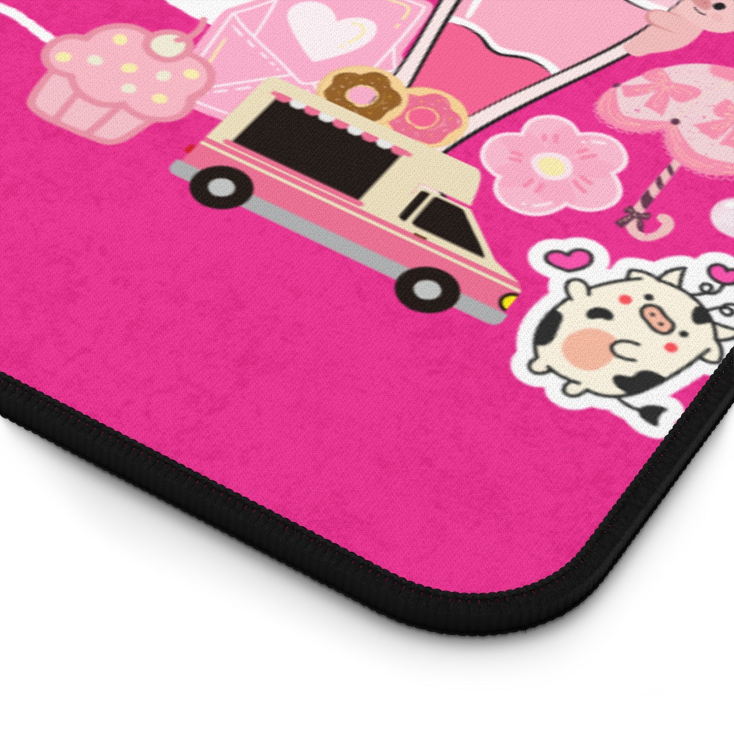 Protocol EW-004: Pretty in pink - Desk Mat