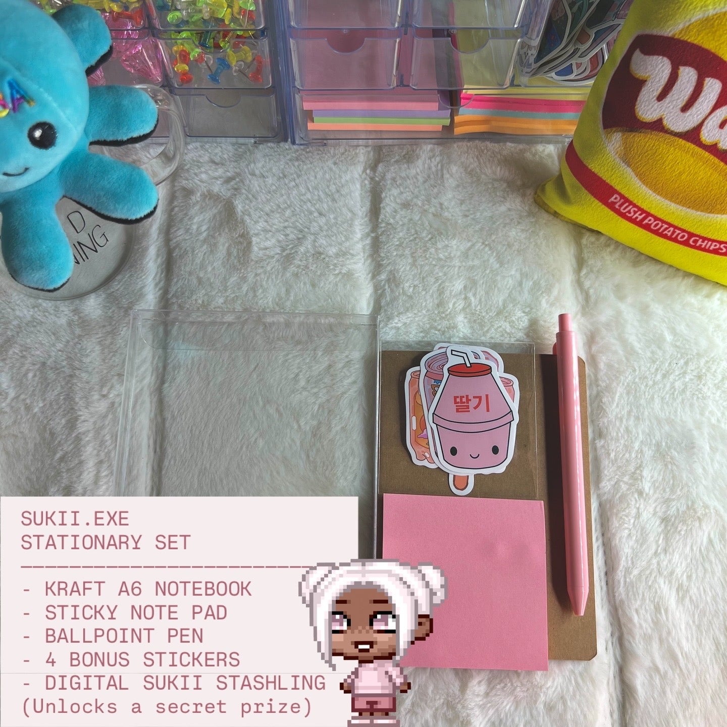 Sukii.exe Stationary Set (Standard + Deluxe)