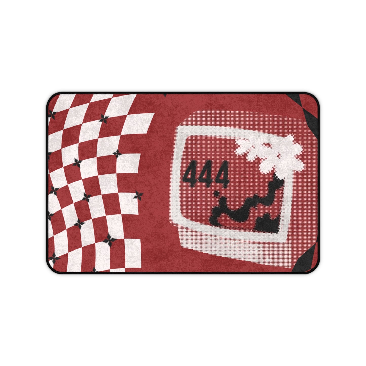 Protocol CR-005: Static Divinity - Desk Mat