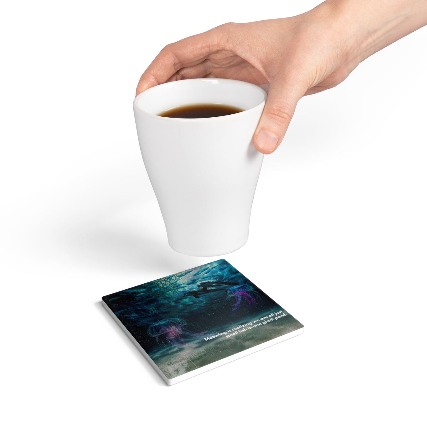 SP-009: Jelly Mature - Ceramic Coaster