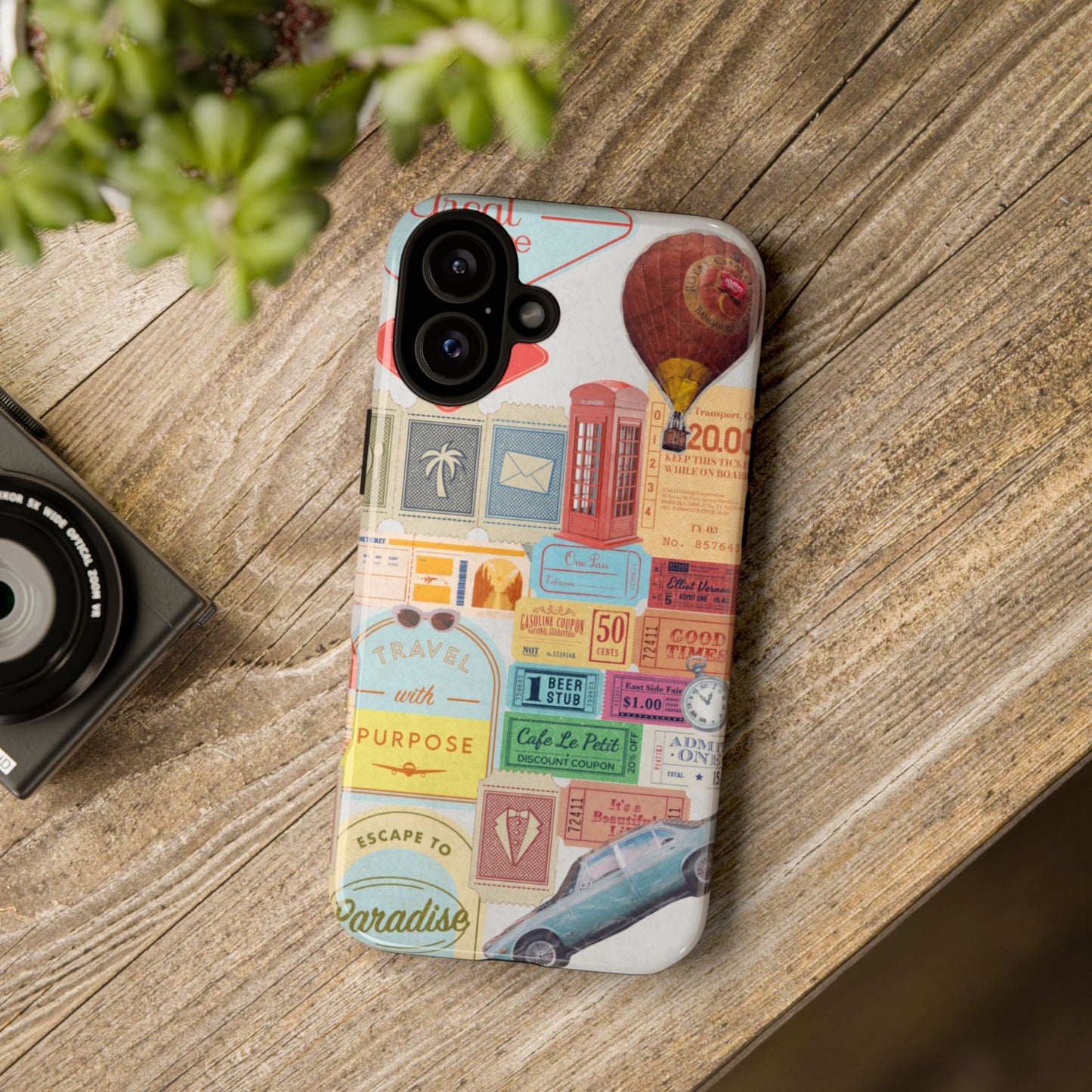 Protocol TA-004: Traveler’s Quarrel - Phone Case