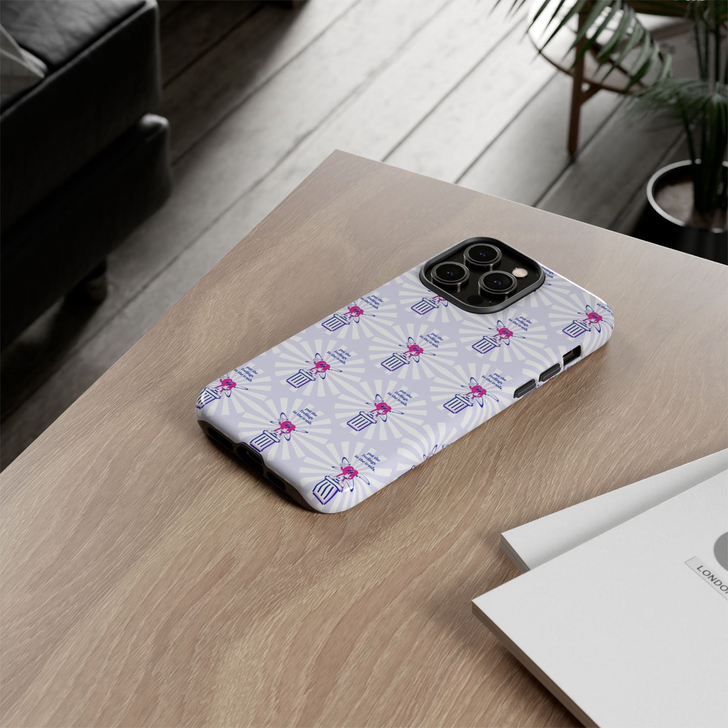 Protocol MB-003: Trash ahh feelings - Phone Case