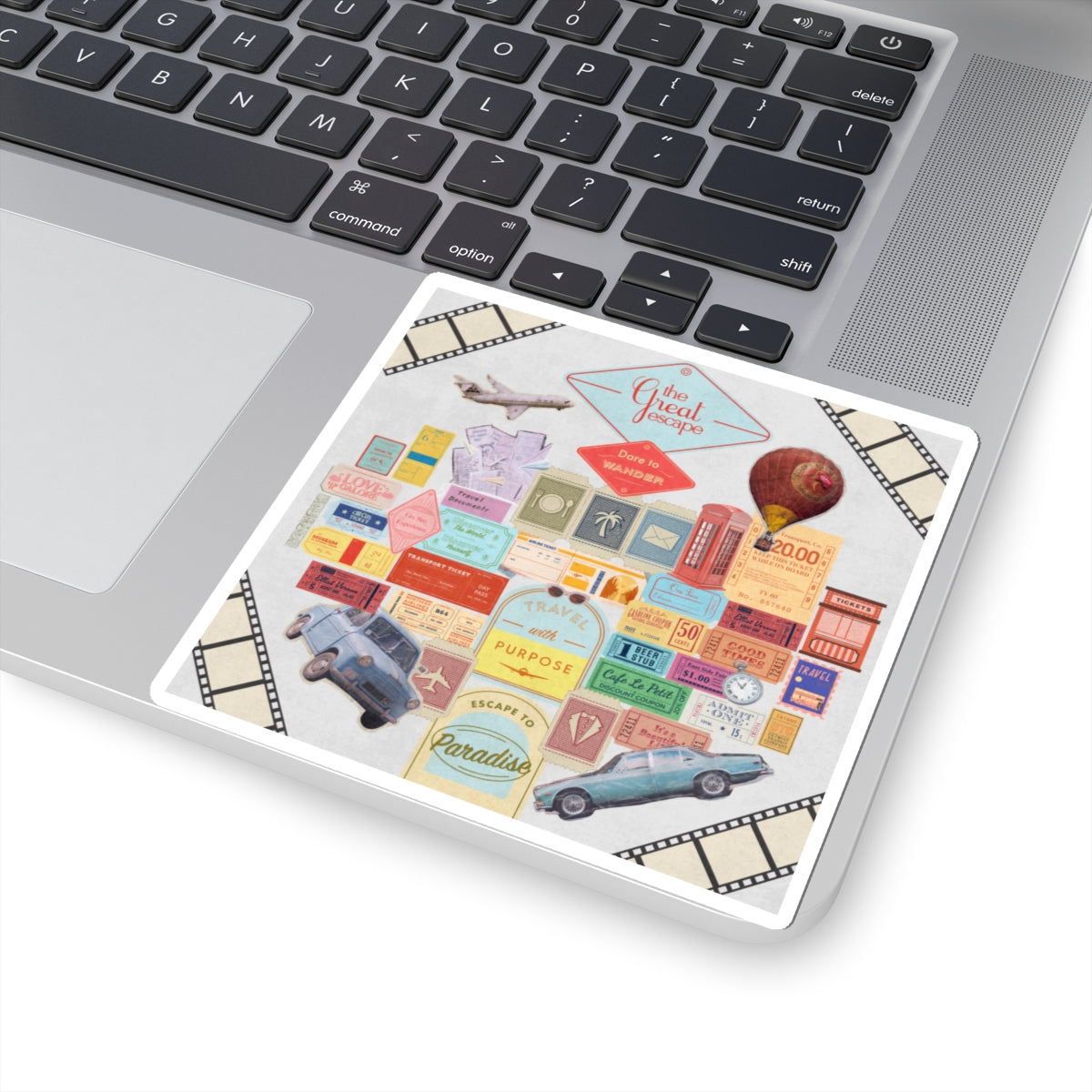 Protocol TA-004: Travelers Quarrel - Kiss-Cut Stickers