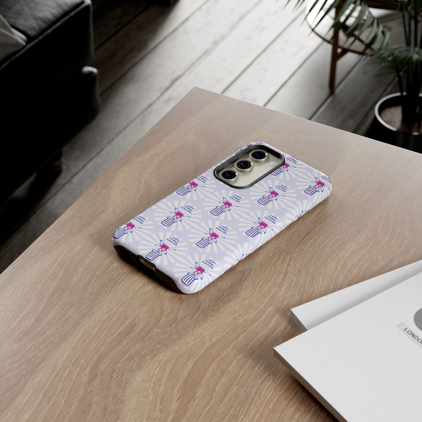 Protocol MB-003: Trash ahh feelings - Phone Case