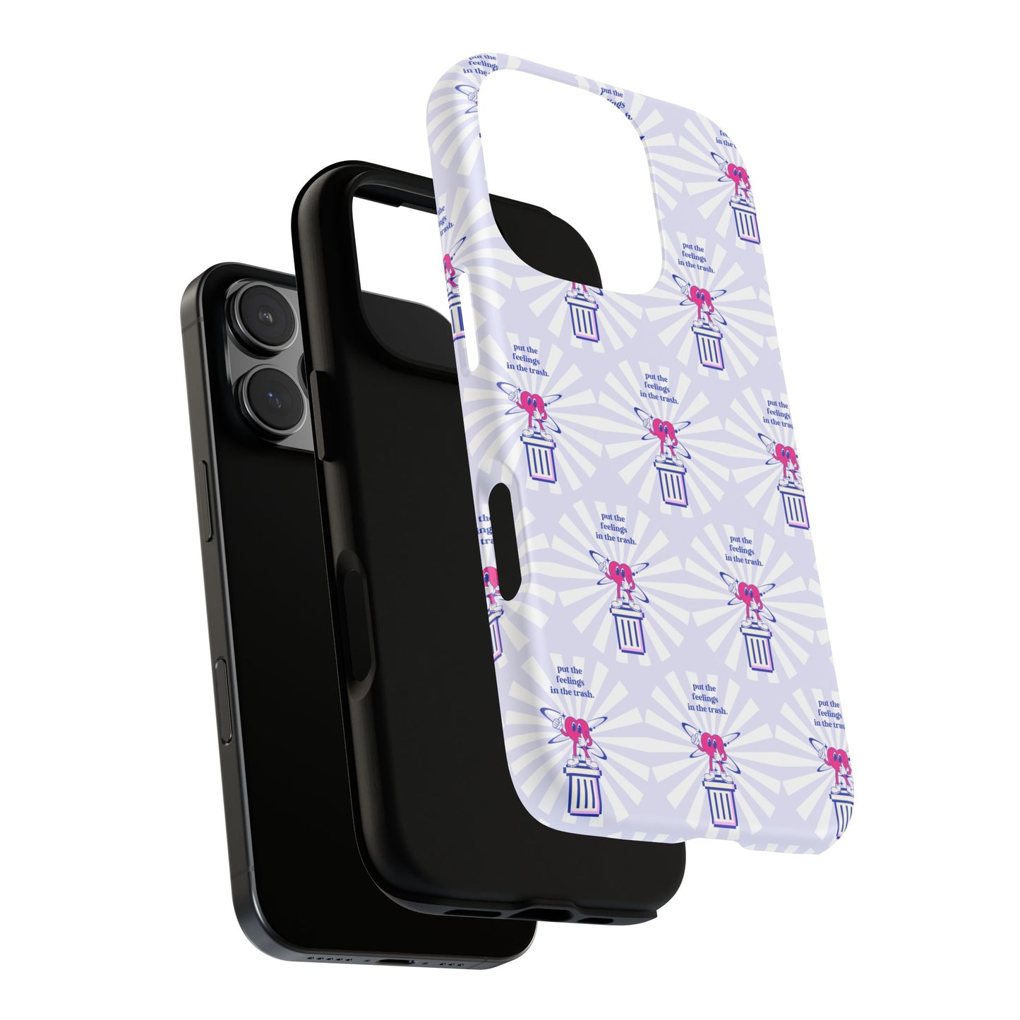 Protocol MB-003: Trash ahh feelings - Phone Case