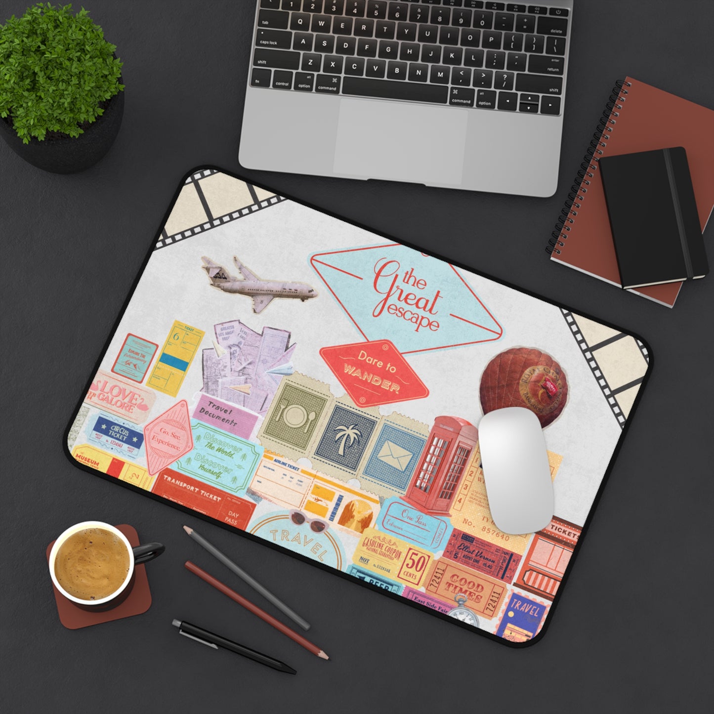 Protocol TA-004: Traveler’s Quarrel - Desk Mat