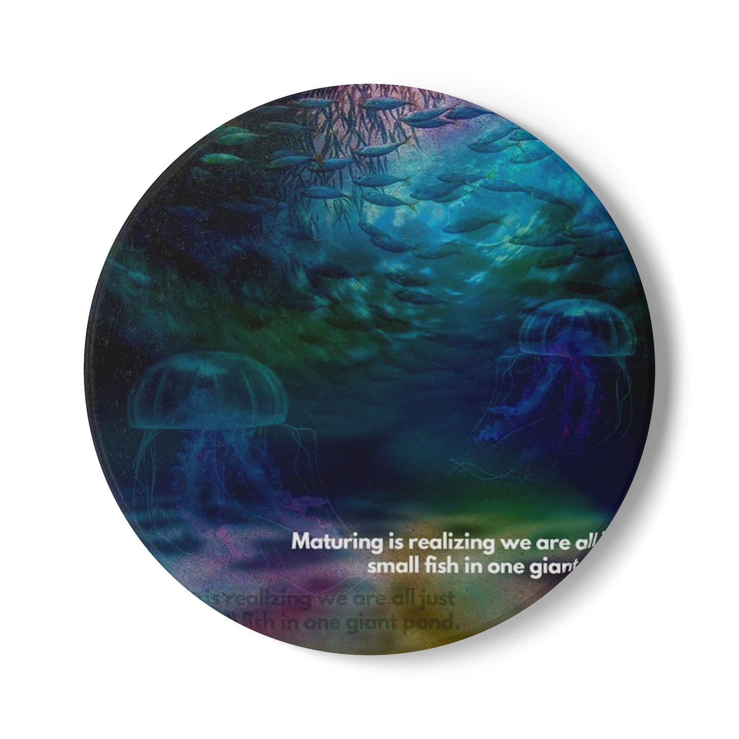 SP-002: Growth - Ceramic Coaster